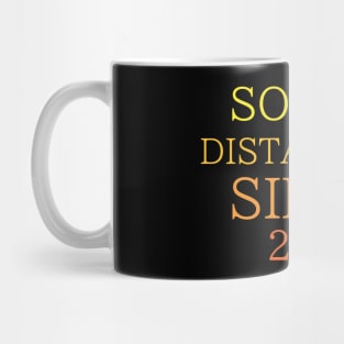 Social Distancing Since 2020 Mug